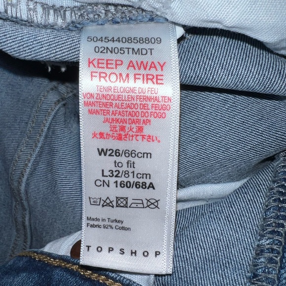 TOPSHOP size 26 skinny jeans - Picture 5 of 5